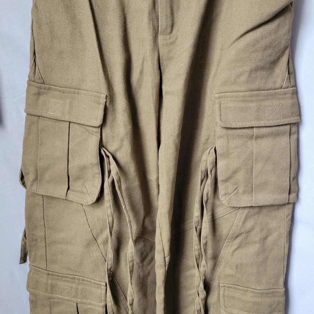 I.AM.GIA Olive Green Cargo Track Pants - Picture 8 of 16